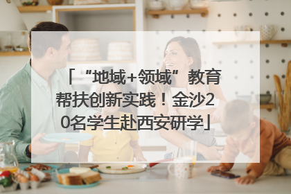 “地域+领域”教育帮扶创新实践！金沙20名学生赴西安研学