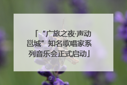 “广旅之夜·声动邕城”知名歌唱家系列音乐会正式启动