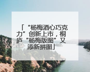 “杨梅酒心巧克力”创新上市，桐庐“杨梅版图”又添新拼图