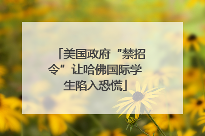 美国政府“禁招令”让哈佛国际学生陷入恐慌