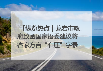 纵览热点｜龙岩市政府致函国家语委建议将客家方言“亻厓”字录入《新华字典》引发热议，当地回应