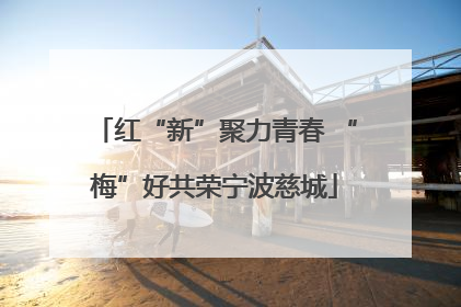 红“新”聚力青春 “梅”好共荣宁波慈城