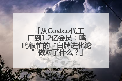 从Costco代工厂到1.2亿会员：鸣鸣很忙的“白牌进化论”做对了什么？