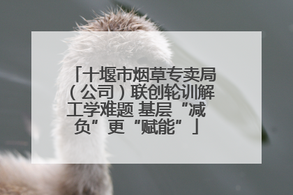 十堰市烟草专卖局（公司）联创轮训解工学难题 基层“减负”更“赋能”