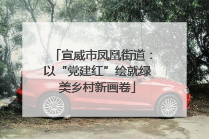 宣威市凤凰街道：以“党建红”绘就绿美乡村新画卷