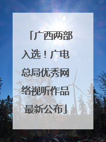 广西两部入选！广电总局优秀网络视听作品最新公布