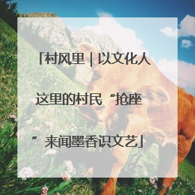 村风里｜以文化人 这里的村民“抢座”来闻墨香识文艺