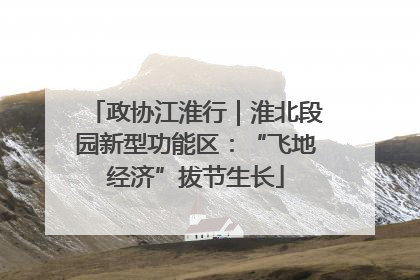 政协江淮行｜淮北段园新型功能区：“飞地经济”拔节生长
