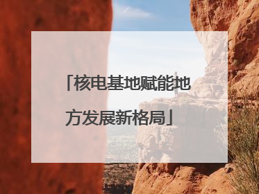 核电基地赋能地方发展新格局
