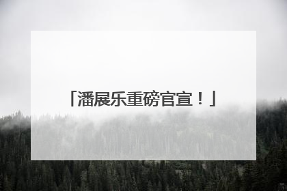 潘展乐重磅官宣！
