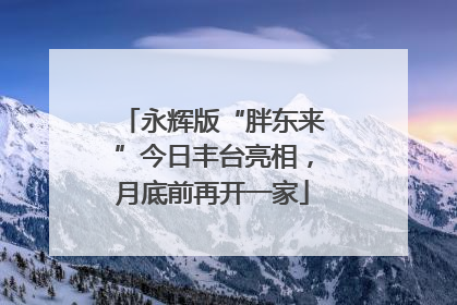 永辉版“胖东来”今日丰台亮相，月底前再开一家