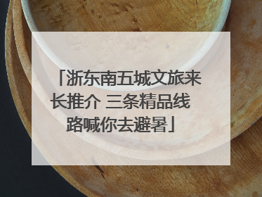浙东南五城文旅来长推介 三条精品线路喊你去避暑