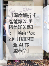 深度解析《智能爆改 重构美好关系》：一场由马云之问开启的美业 AI 转型革命