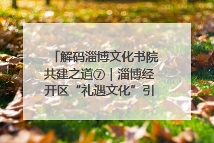 解码淄博文化书院共建之道⑦｜淄博经开区“礼遇文化”引燃社区文明星火