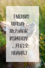 辅邦跨境电商：助力商家跨越国界，开启全球商机