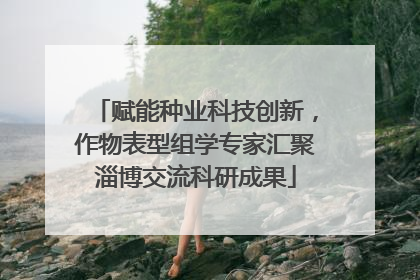 赋能种业科技创新，作物表型组学专家汇聚淄博交流科研成果
